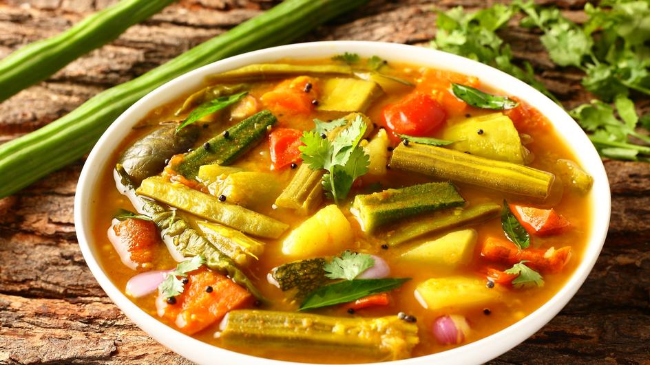 वेजिटेबल सांभर रेसिपी: Vegetable Sambar Recipe in Hindi