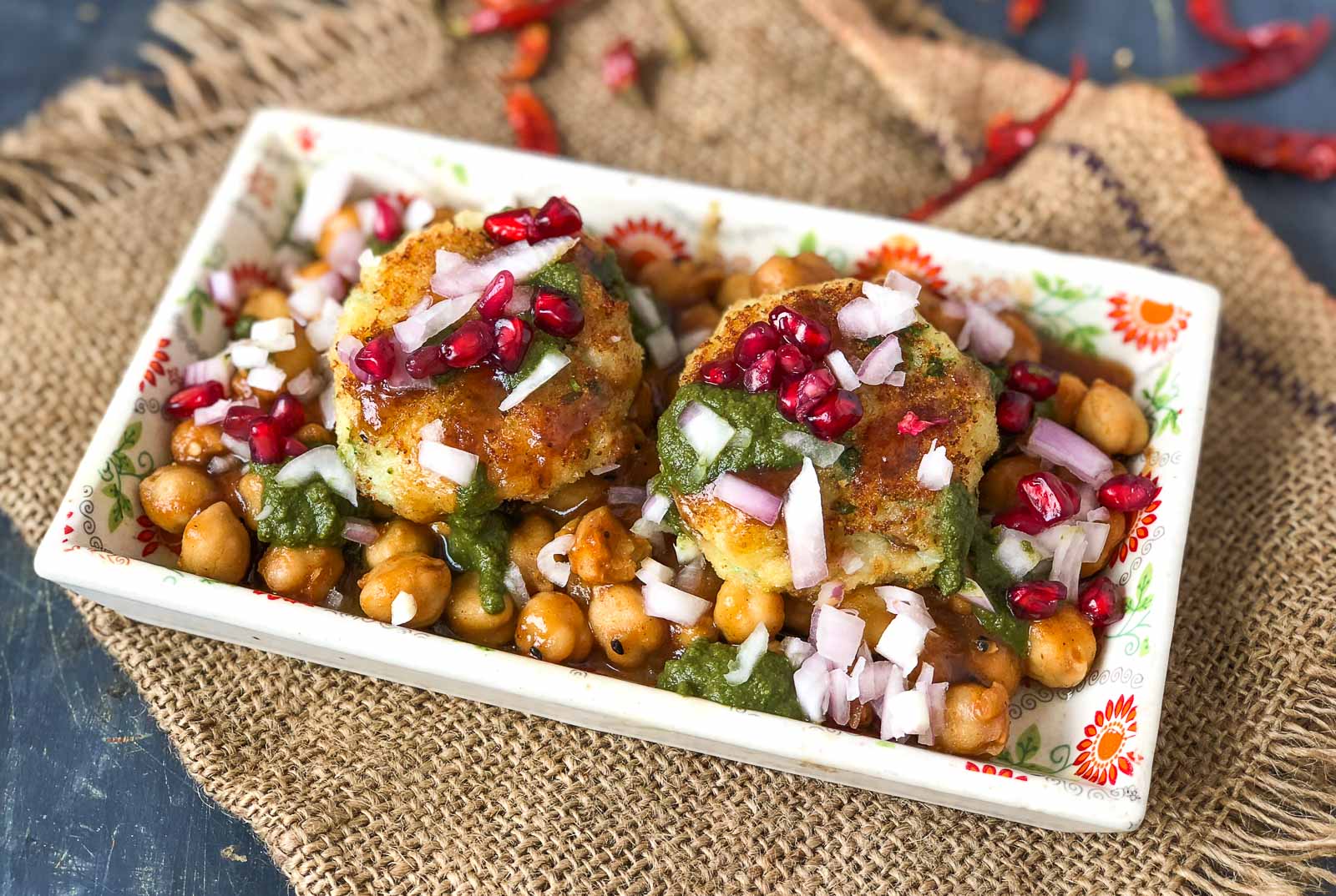 Aloo Tikki Chat