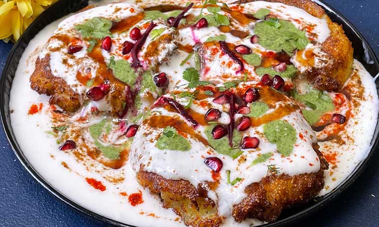 आलू टिक्की चाट रेसिपी: Aloo Tikki Chat