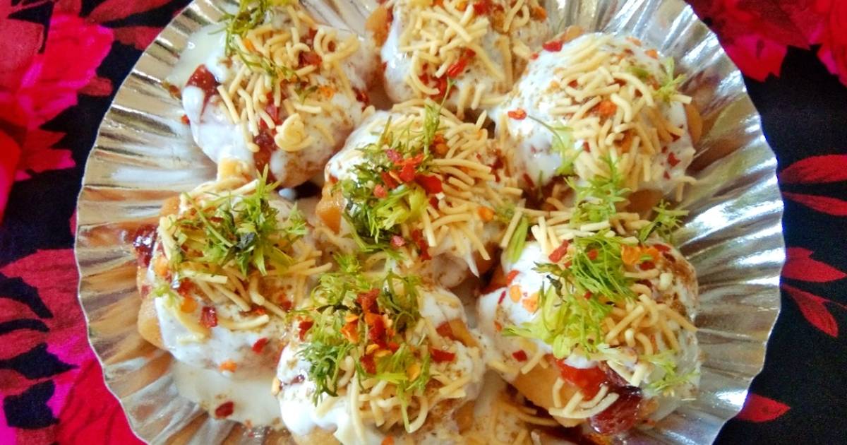 Dahi Puri Recipe in Hindi