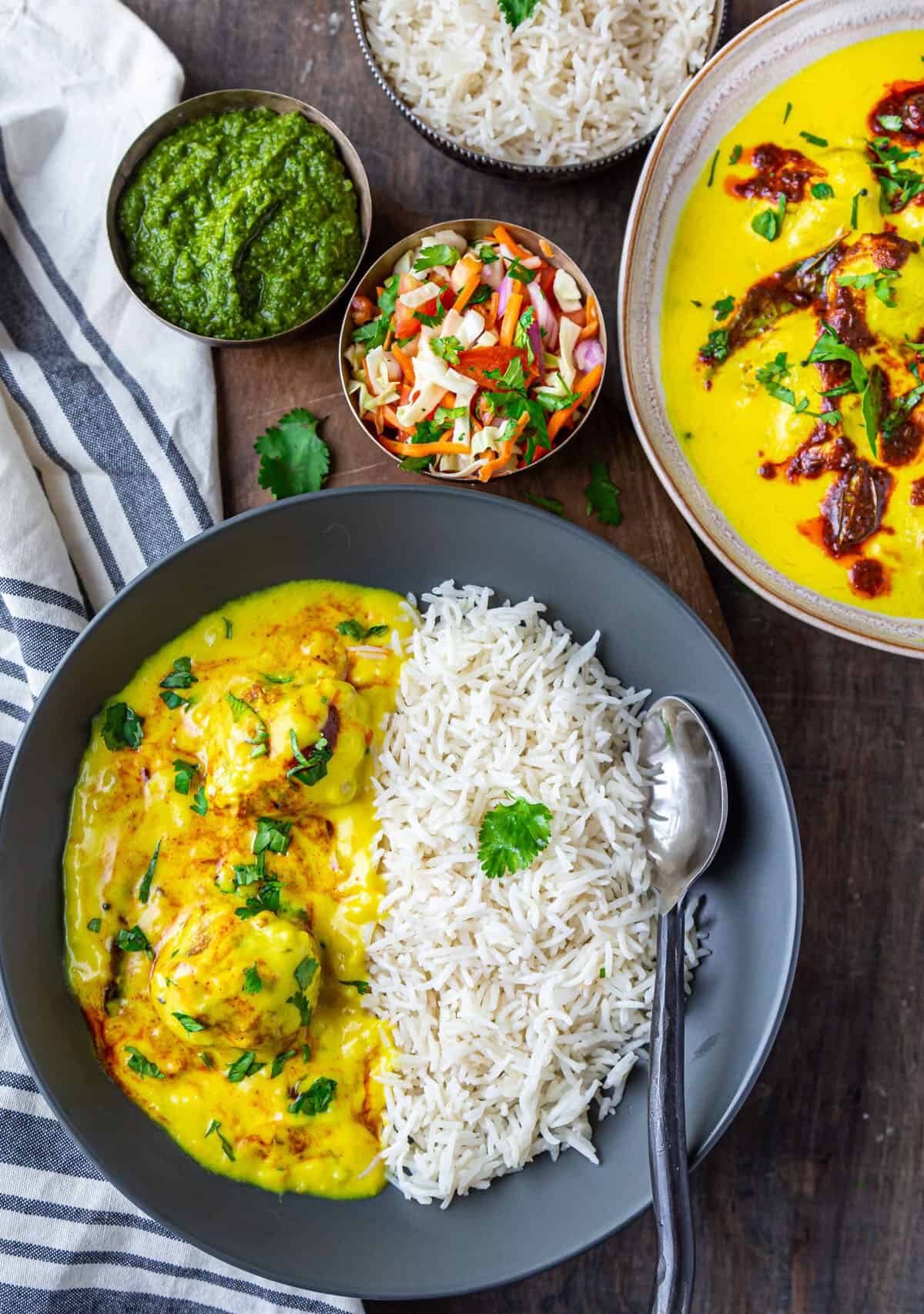 Kadhi Chawal