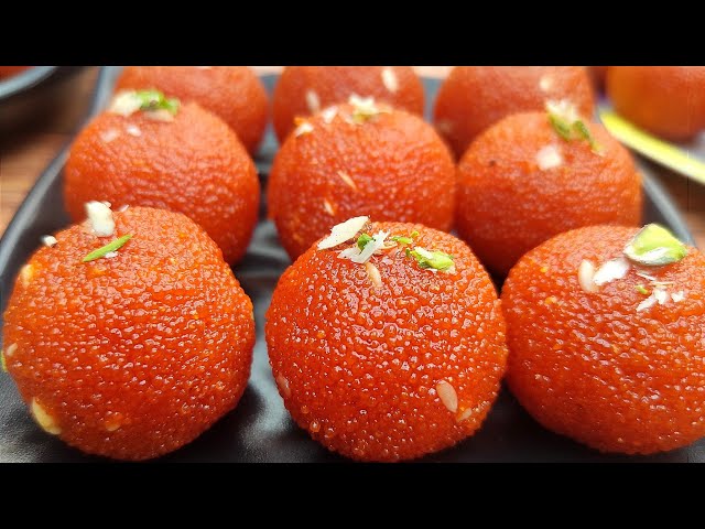 मोतीचूर लड्डू रेसिपी | मोतीचूर के लड्डू: Motichur Laddu Recipe